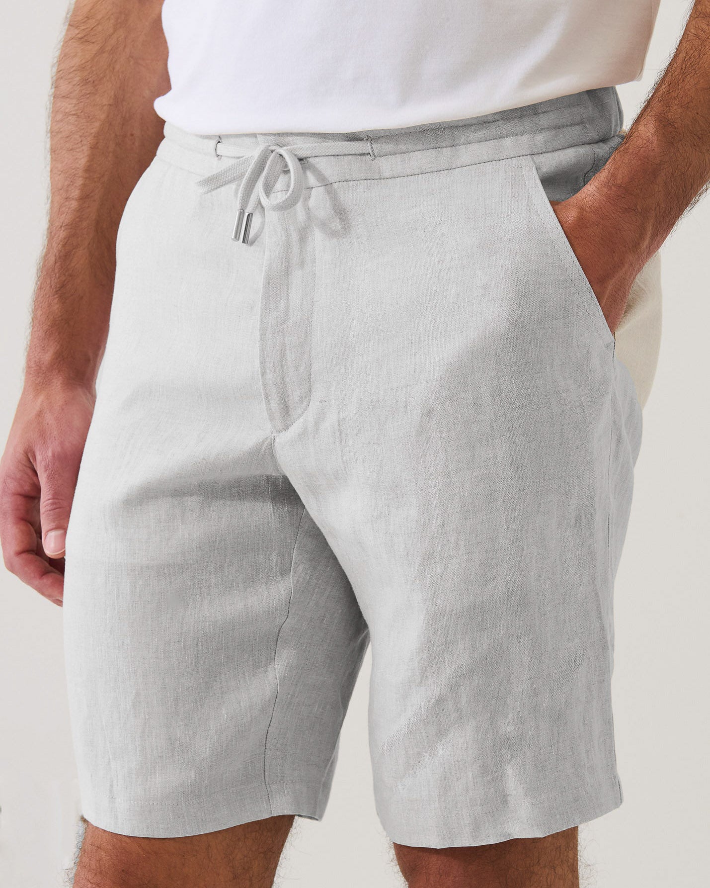 Linen Drawstring Short