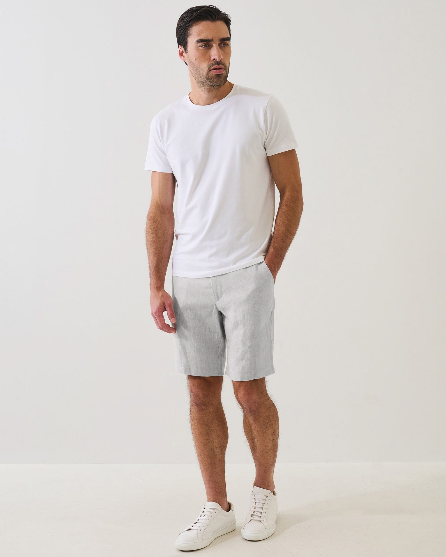 Linen Drawstring Short