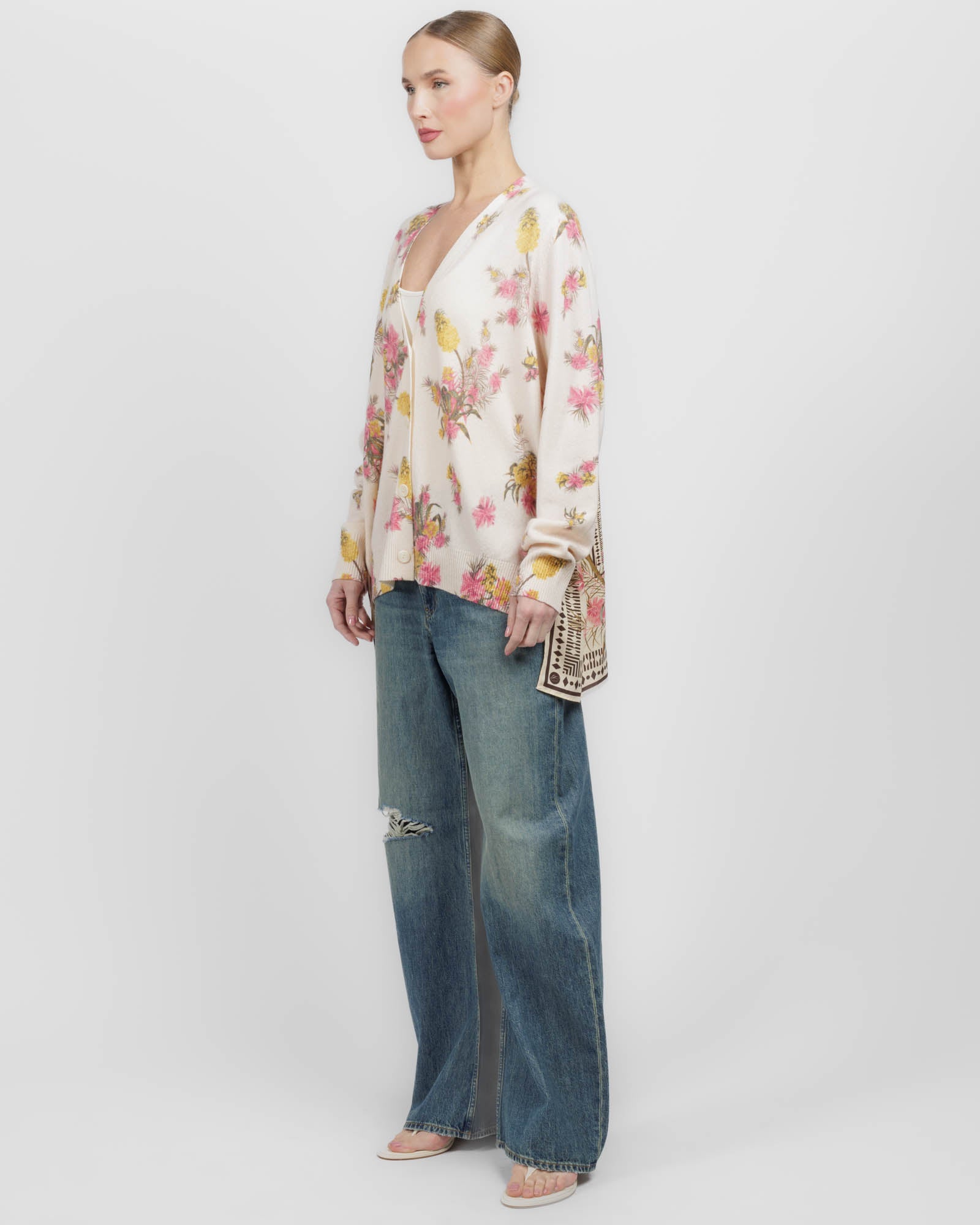 Print Cardigan