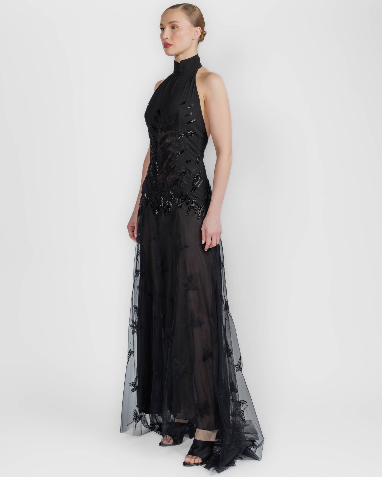 Embroidered Georgina Dress