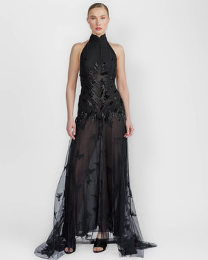 Embroidered Georgina Dress