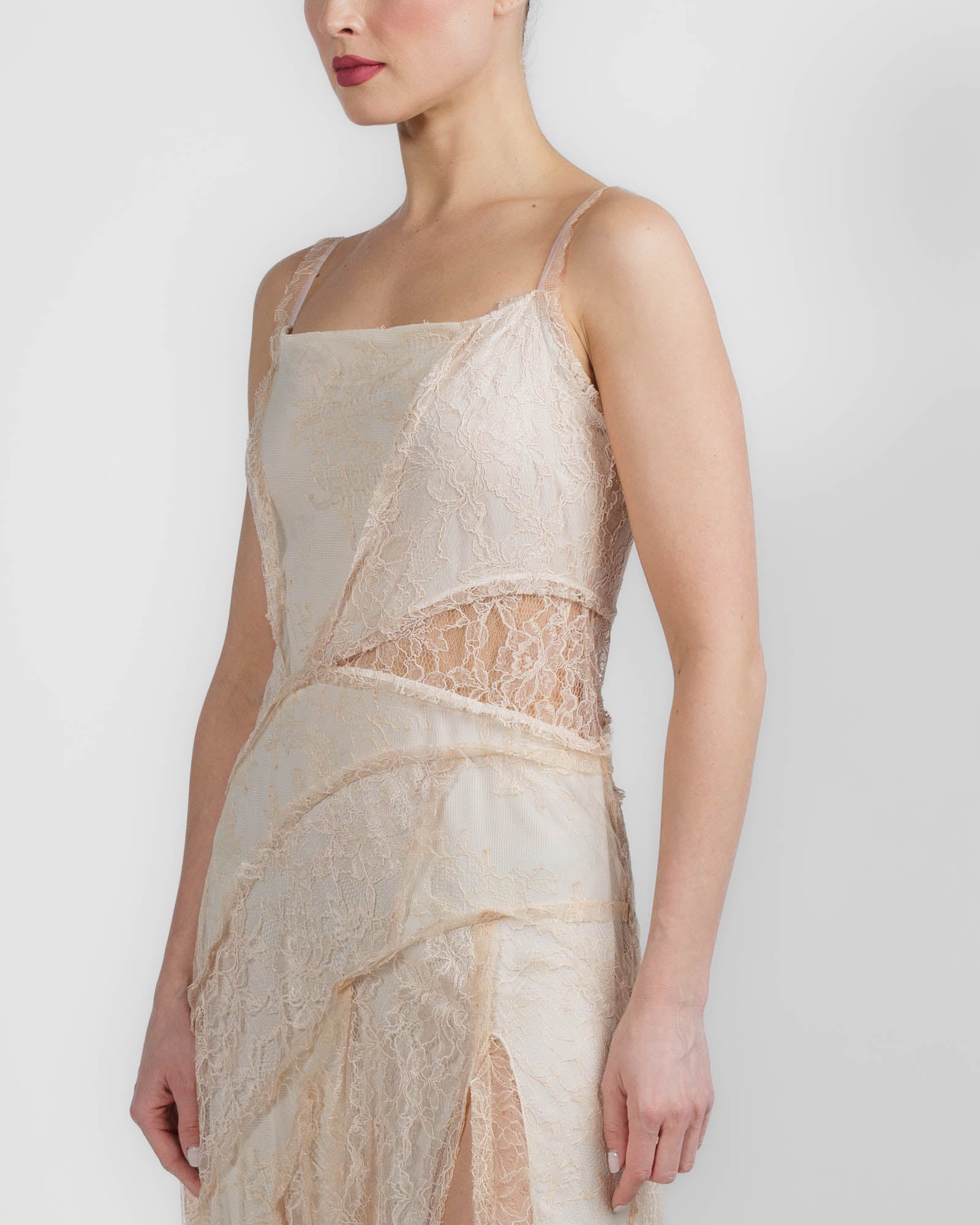 Patch Lace Dress