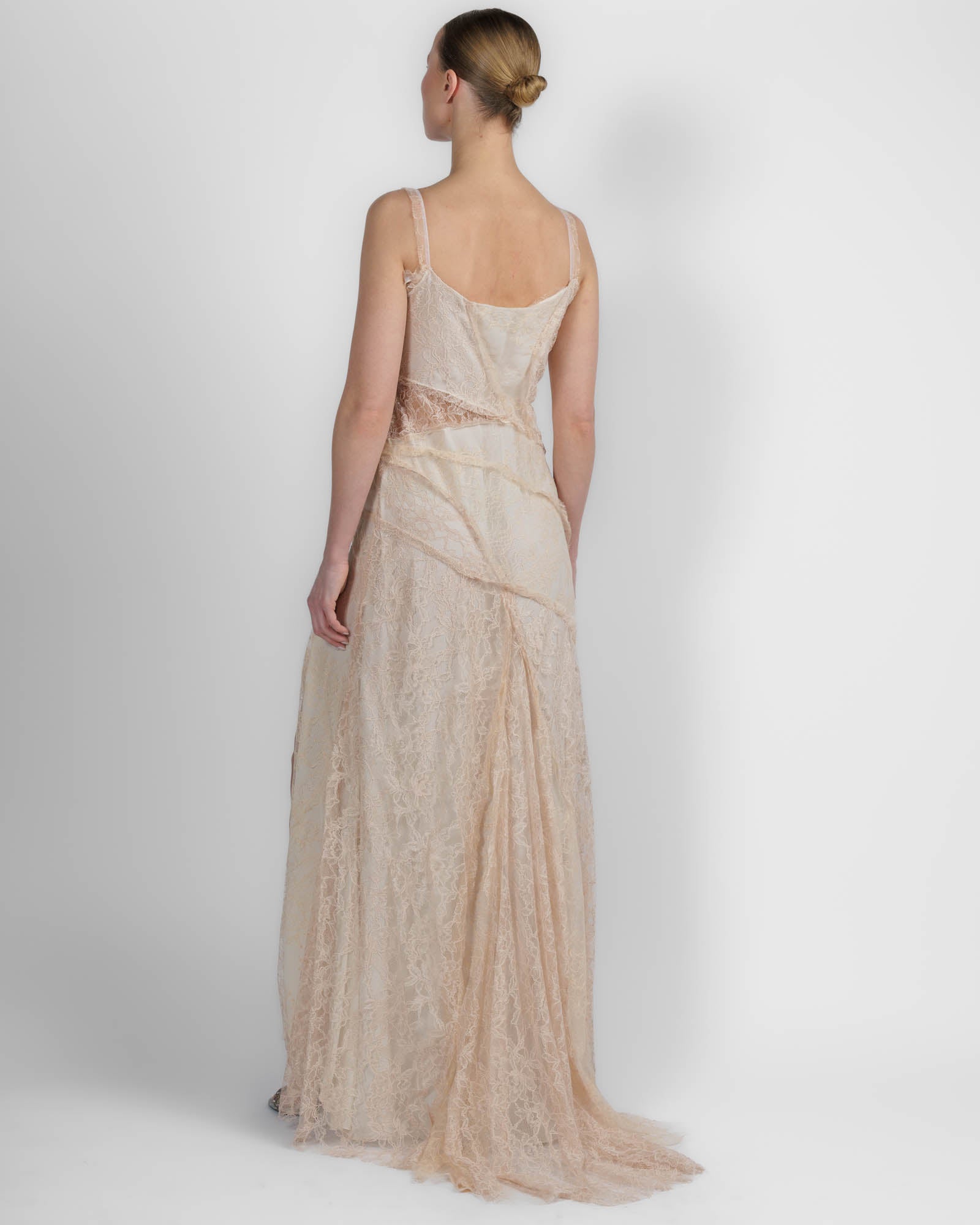 Patch Lace Dress
