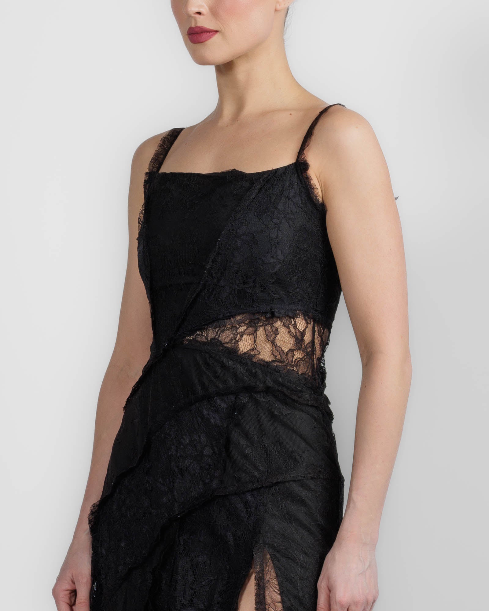 Patch Lace Dress