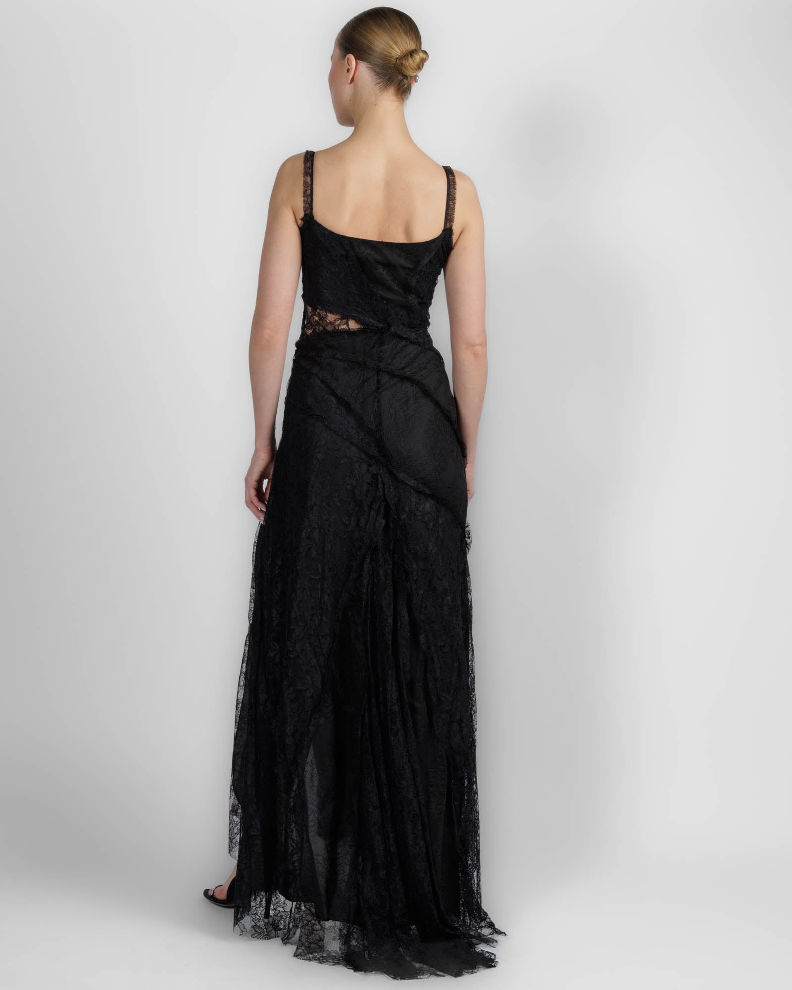 Patch Lace Dress