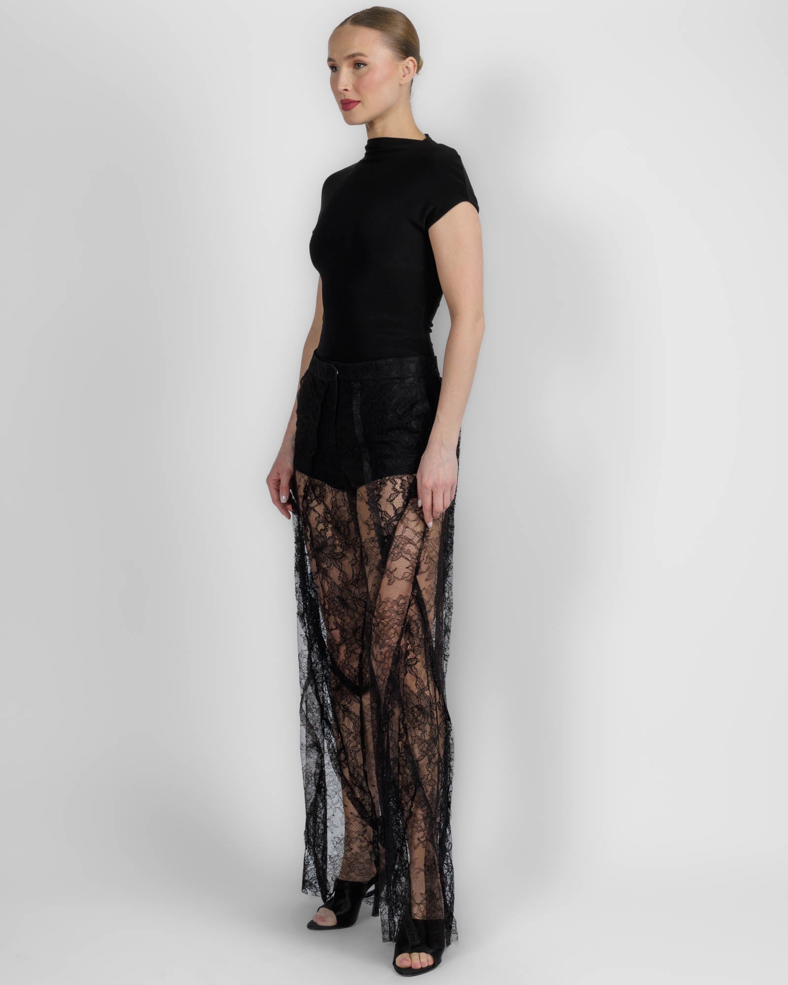 Patch Lace Pant