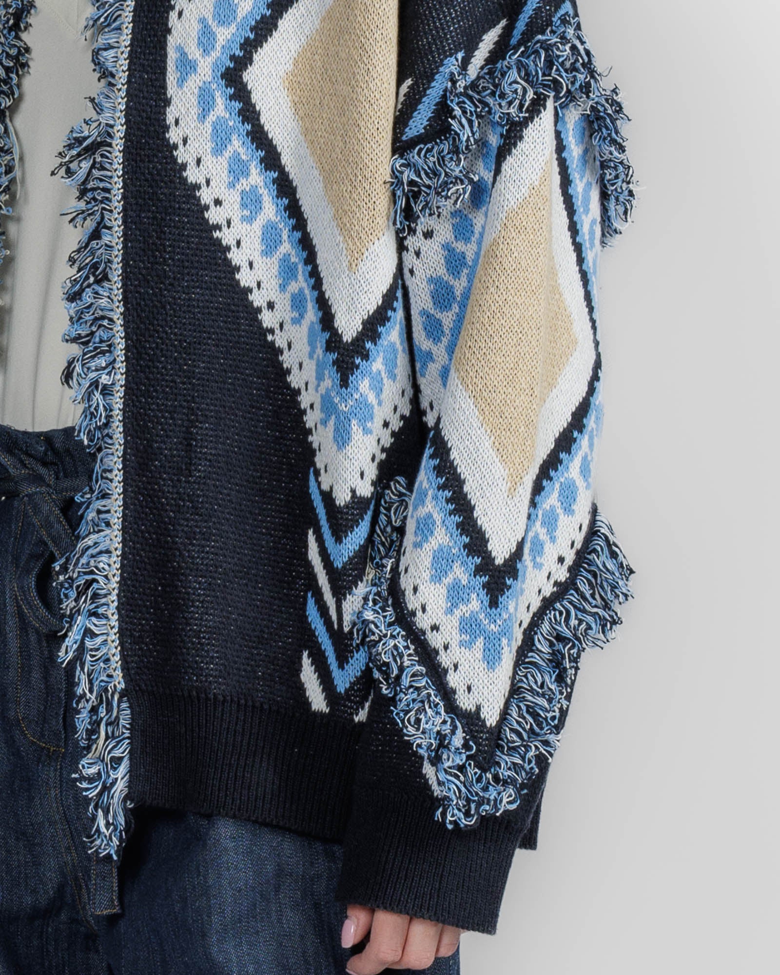 Geometric Cardigan