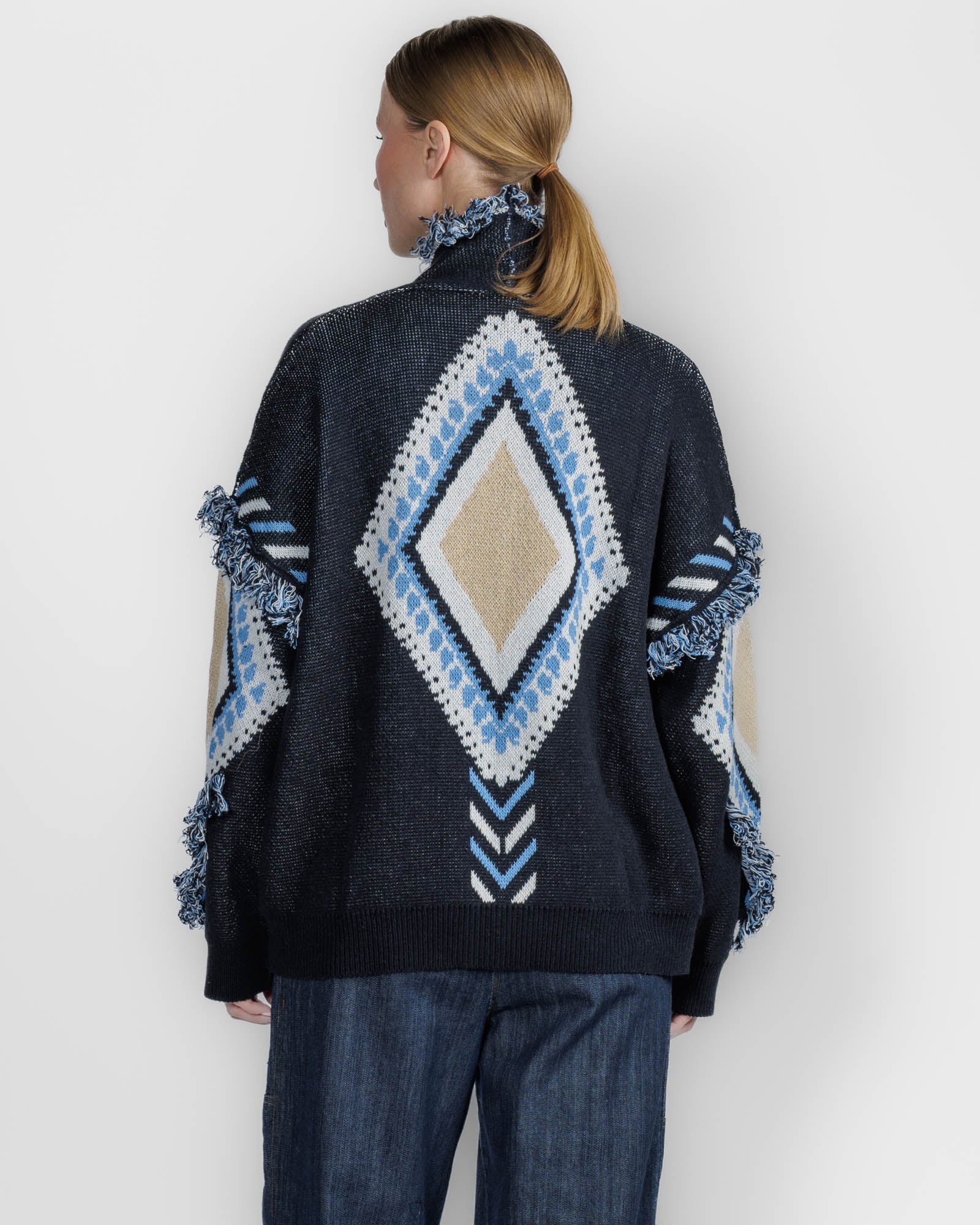 Geometric Cardigan