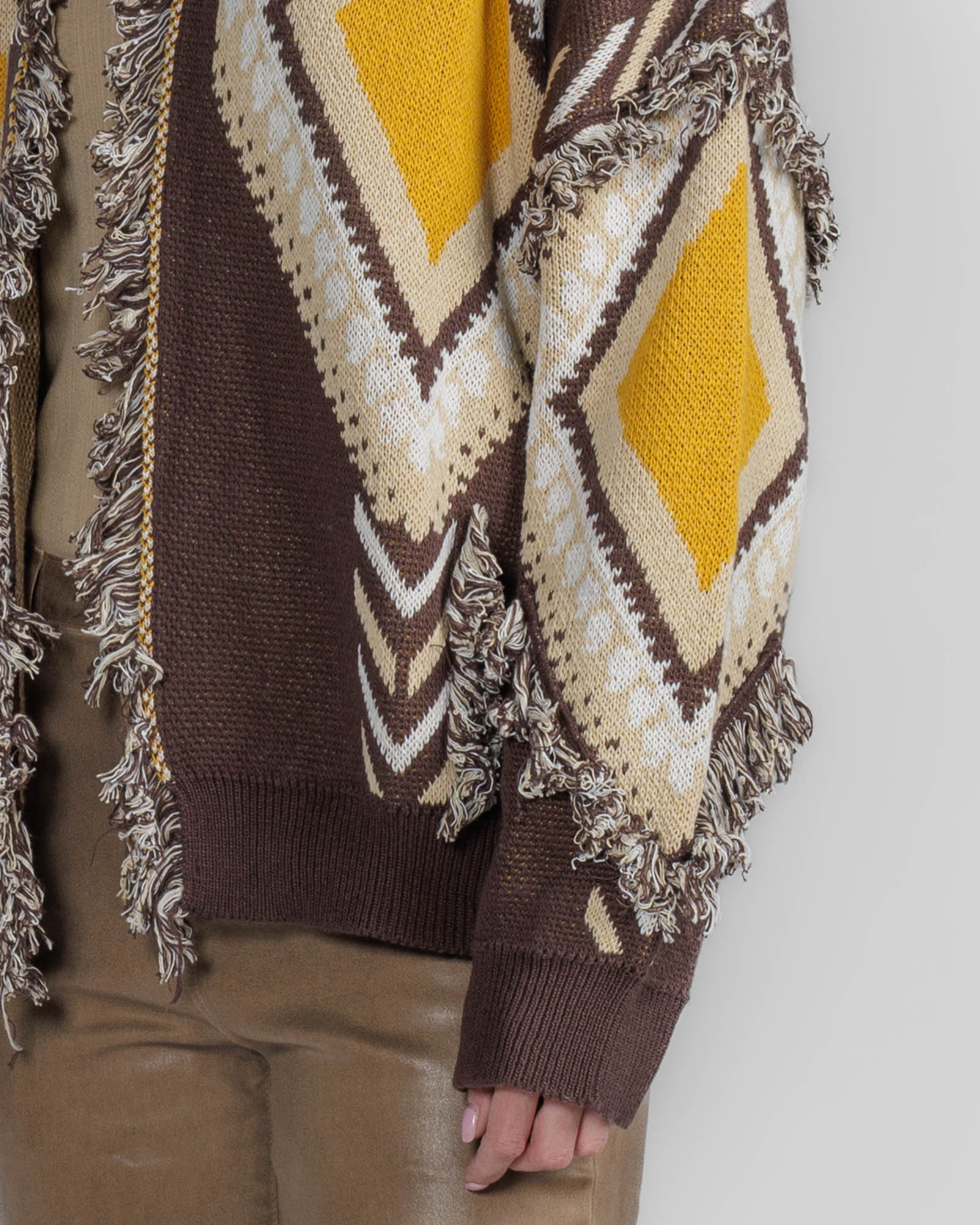 Geometric Cardigan