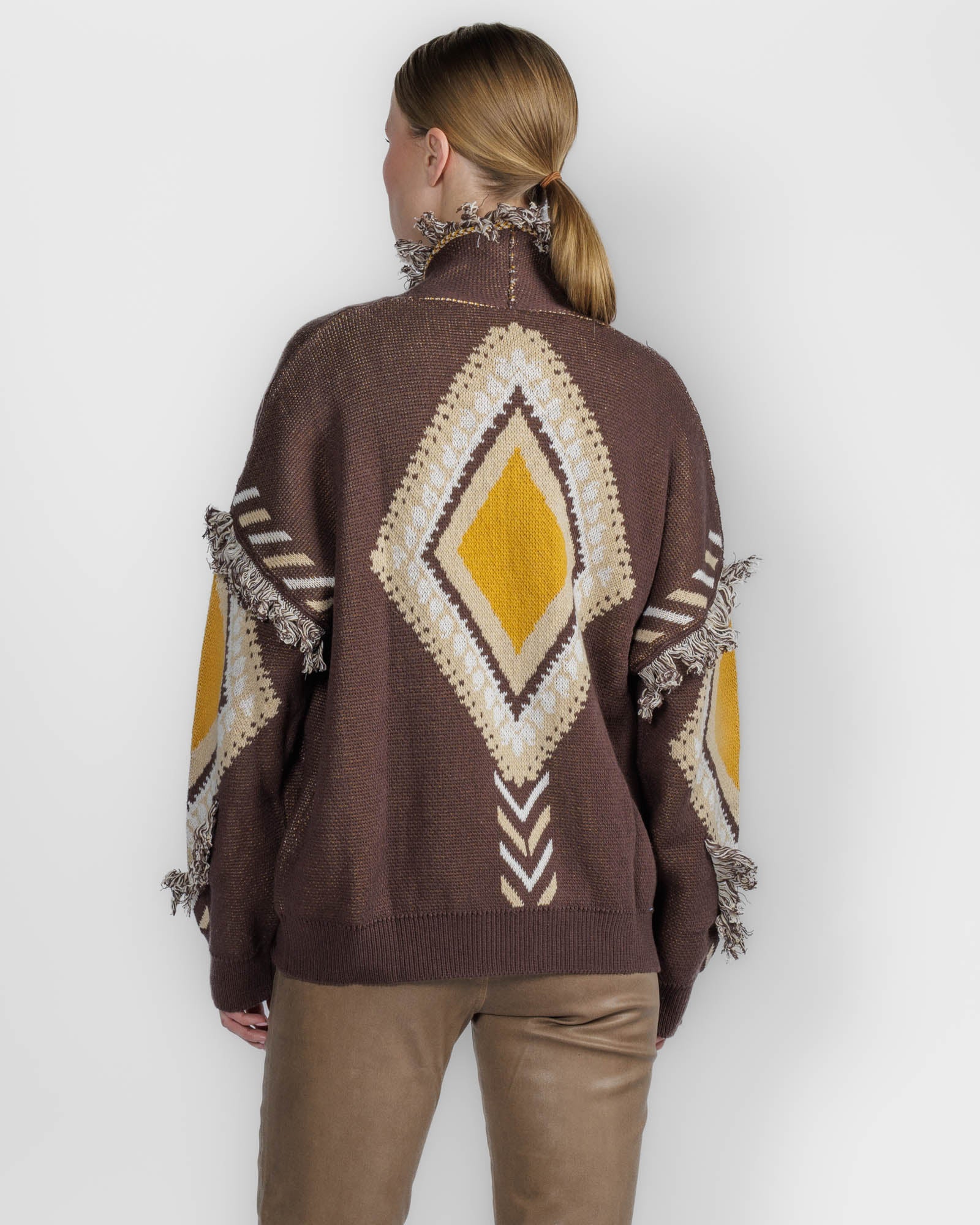Geometric Cardigan