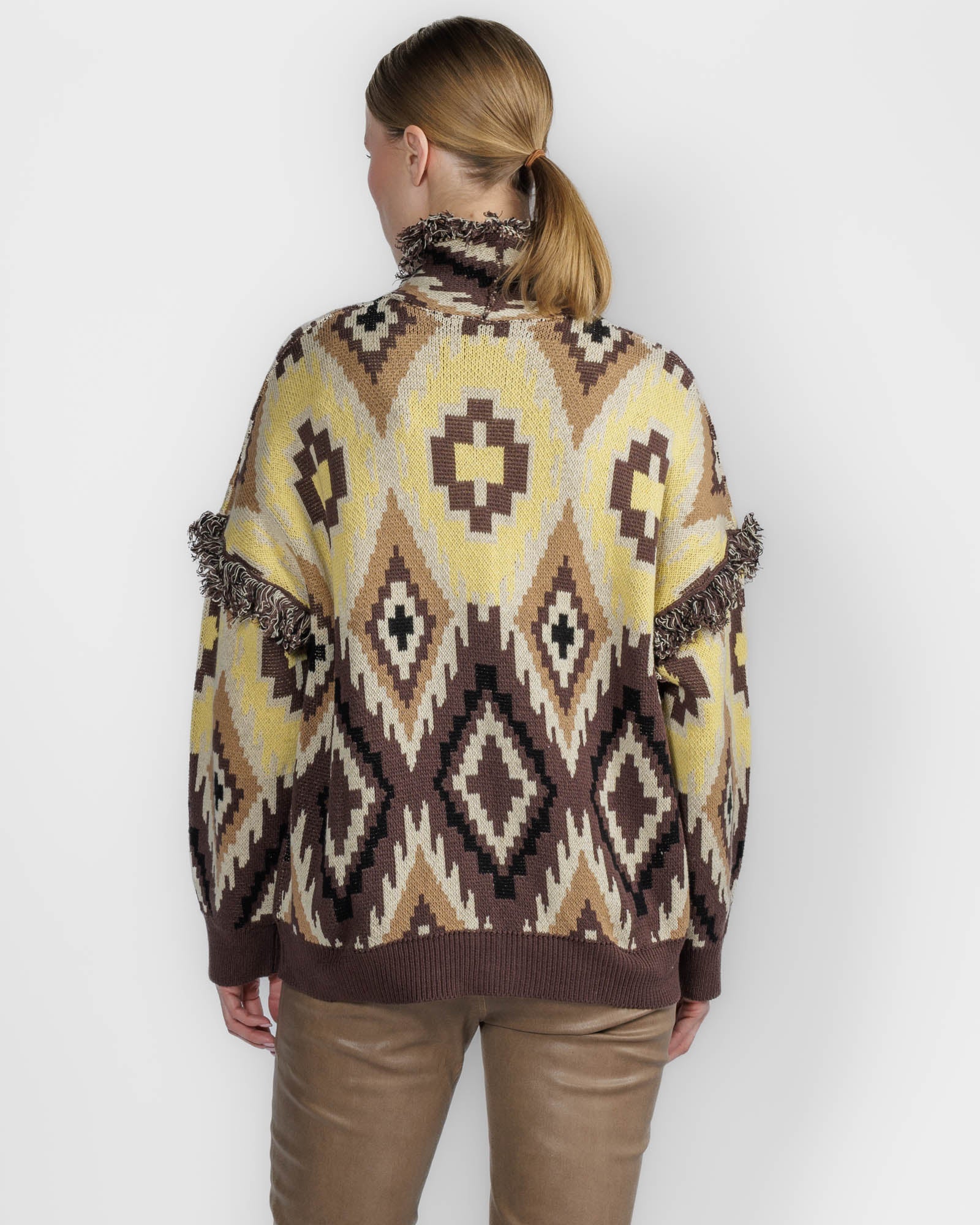 Geometric Cardigan