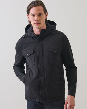 Nucleo Quilted Hoodie