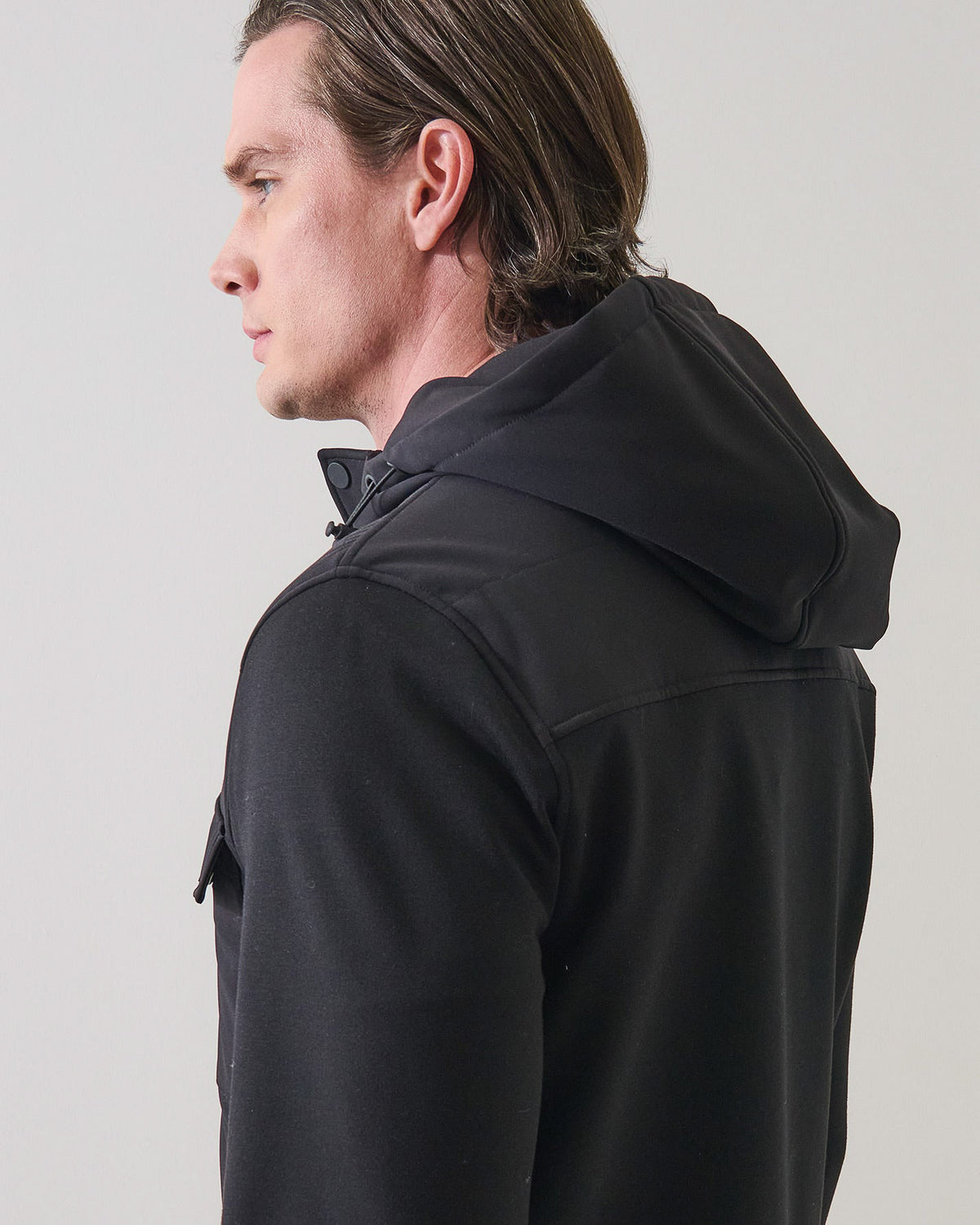 Nucleo Quilted Hoodie
