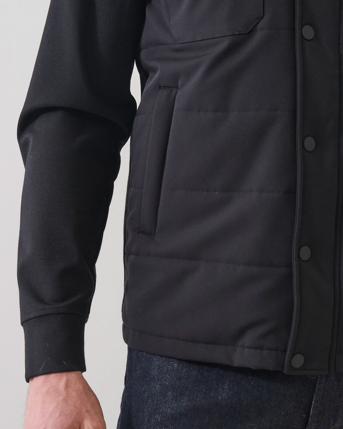 Nucleo Quilted Hoodie