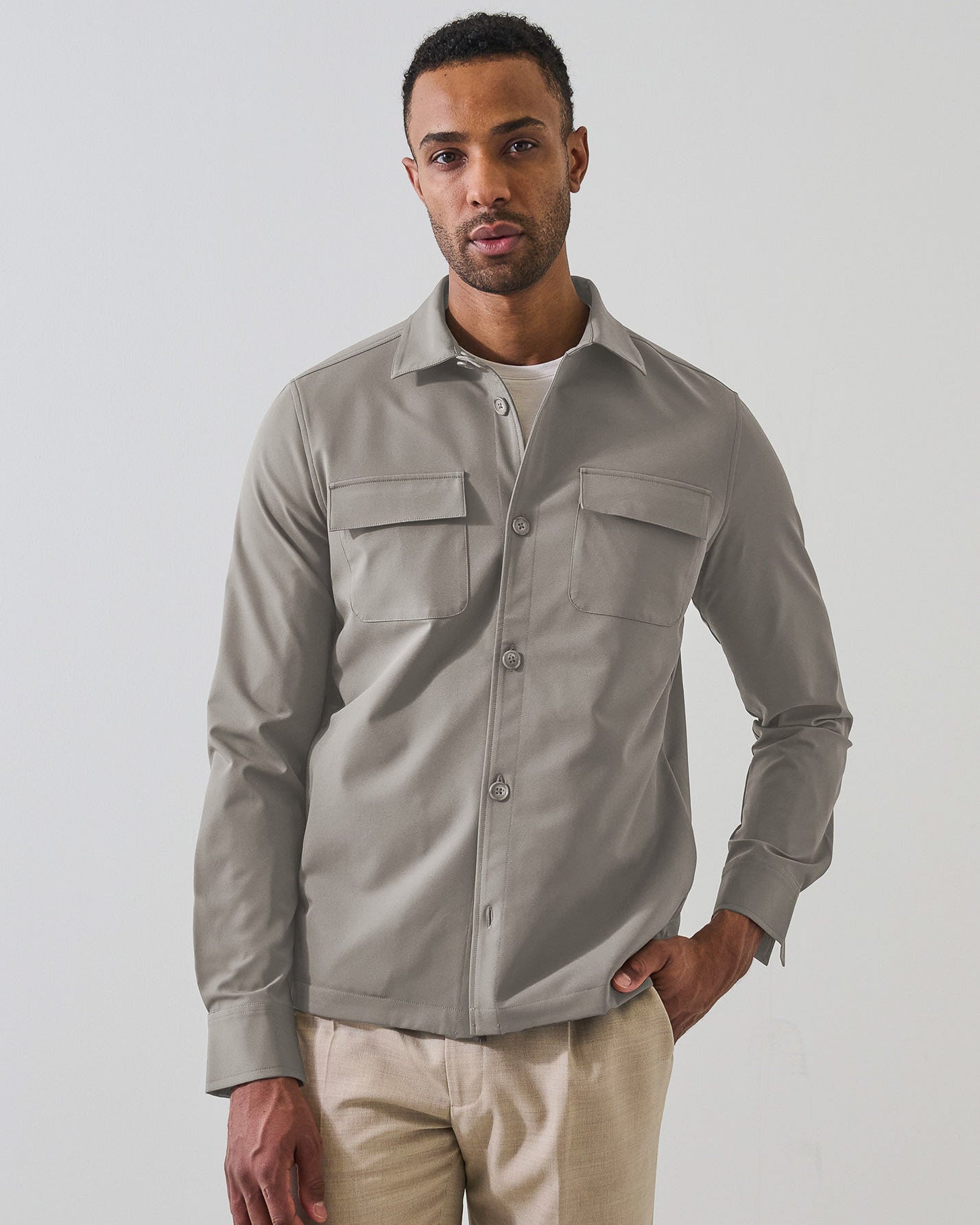 Nucleo Stretch Shirt Jacket