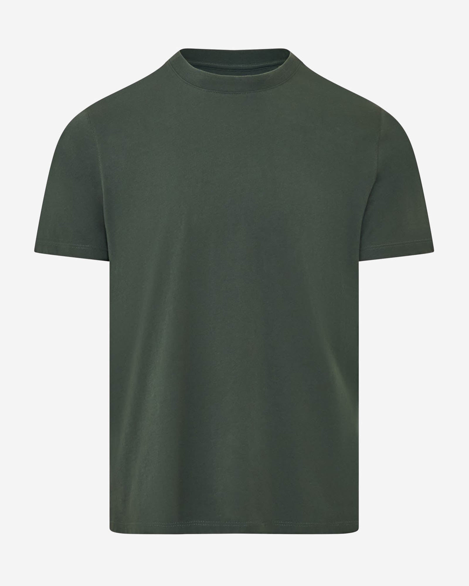 Organic Pima Cotton High Neck T-Shirt