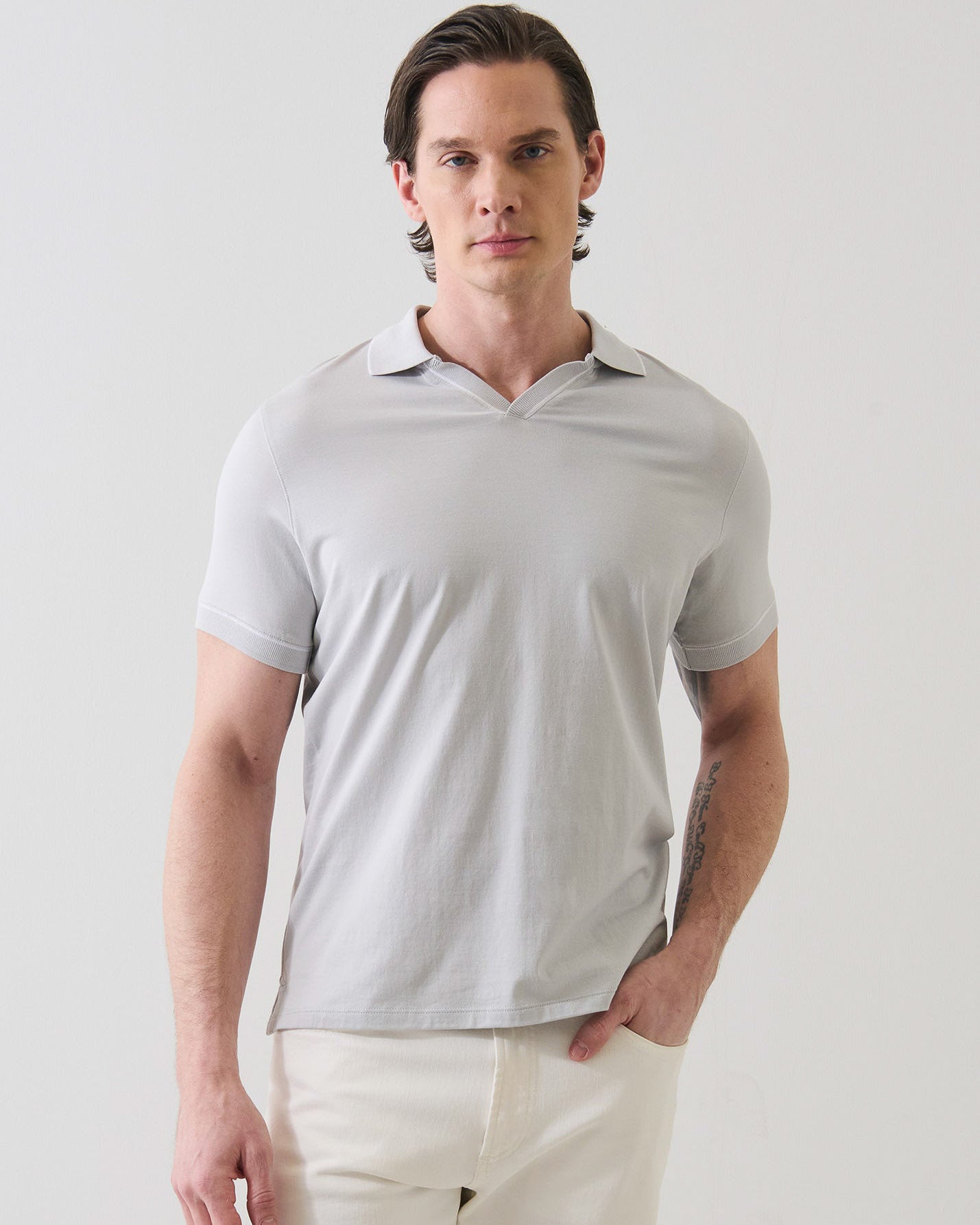 Tipped Open Polo