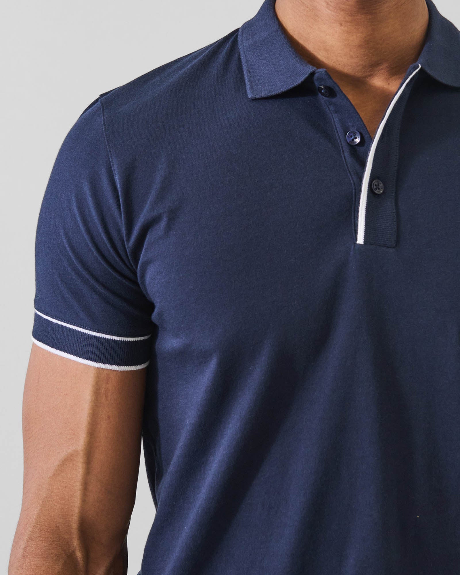 Organic Pima Cotton Tipped Polo