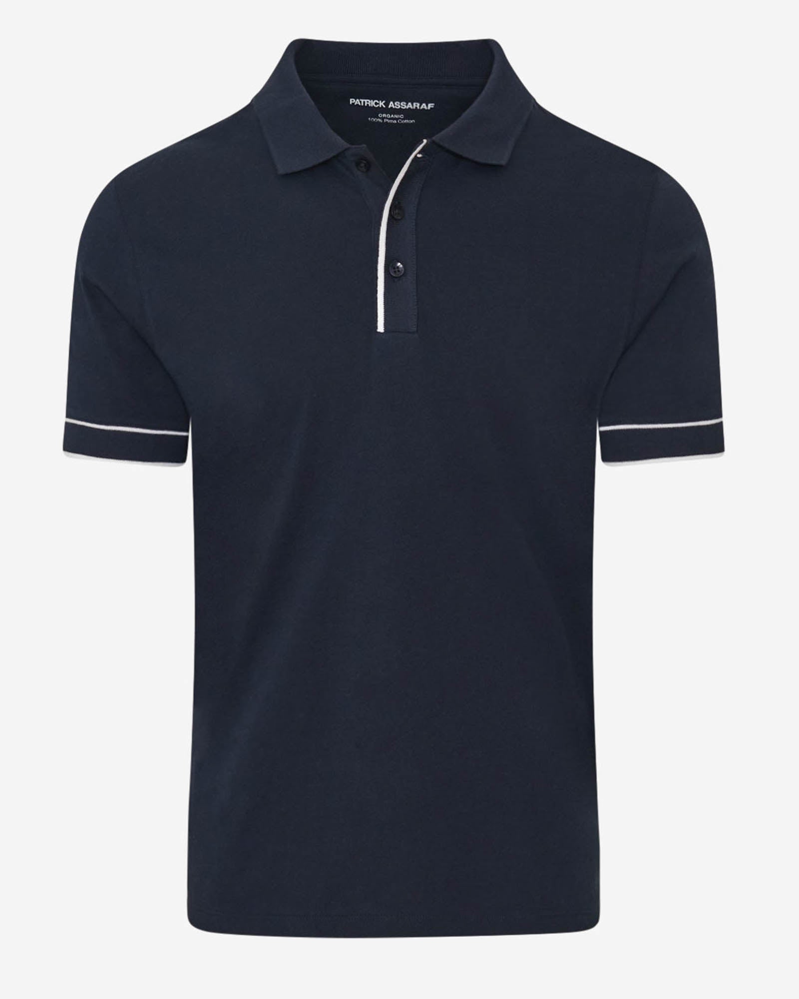 Organic Pima Cotton Tipped Polo