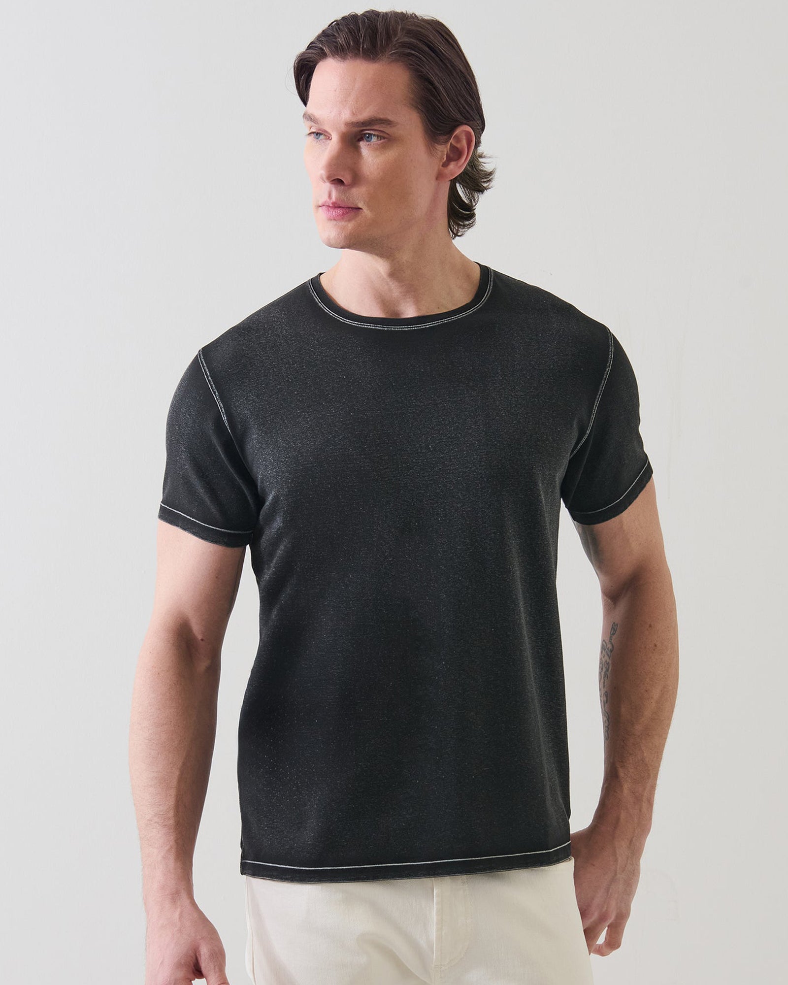 Short Sleeve Pima Old Wash Tee