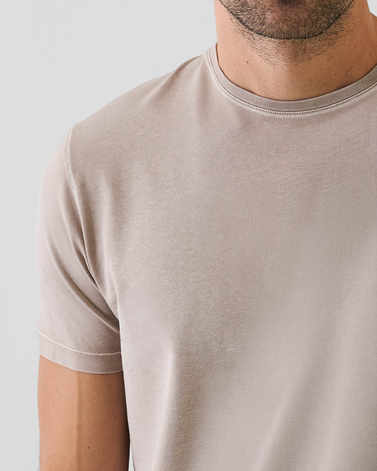 Pima Cotton Stretch Vintage Wash T-Shirt