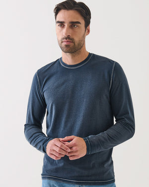 Long Sleeve Vintage Crew Sweater