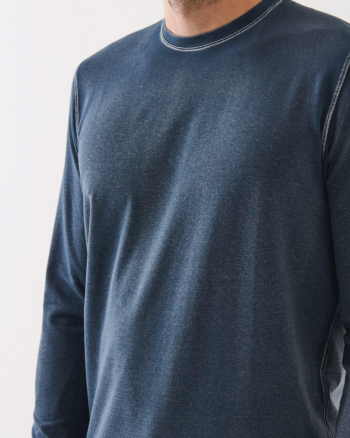 Long Sleeve Vintage Crew Sweater