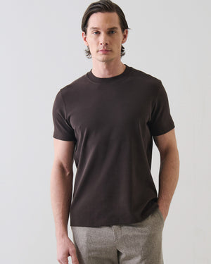 Short Sleeve Pima Stretch Crew
