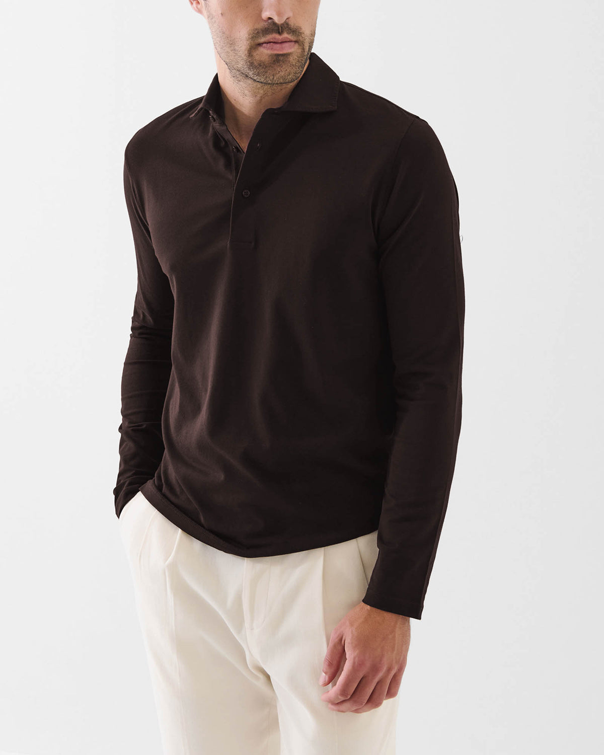 Iconic Long Sleeve Polo