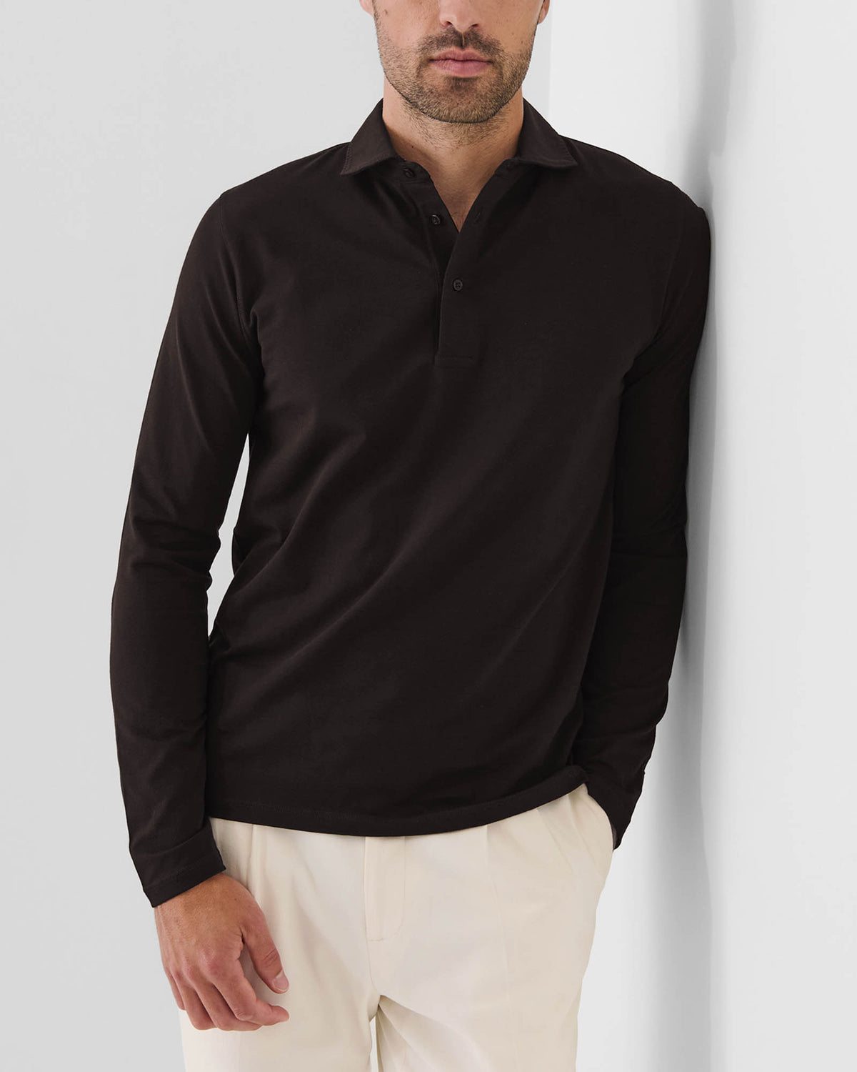 Iconic Long Sleeve Polo
