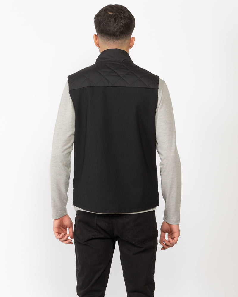 Quilted Zip-Up Multi Vest