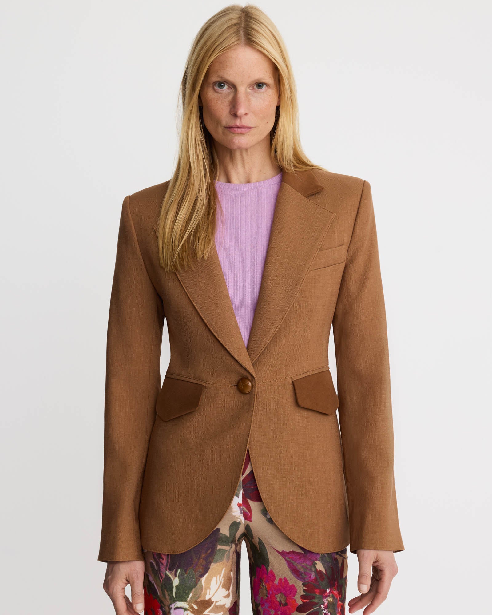 Block Seam Blazer