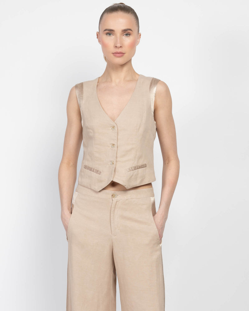 Ivy Linen Vest