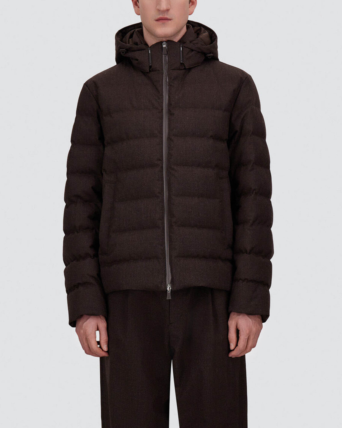 Flannel Short Puffer