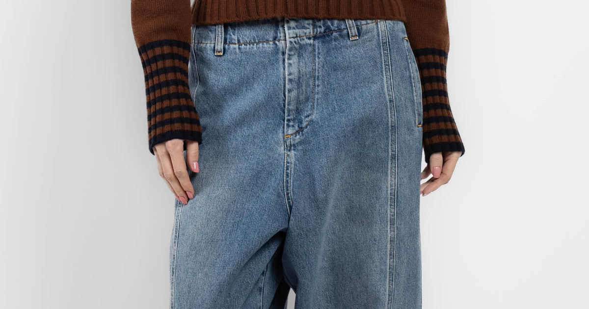 PLAN C Denim Trousers
