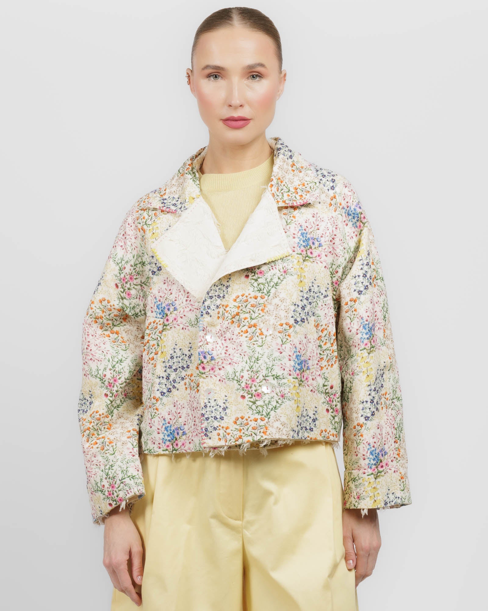 Embroidered Reversible Jacket