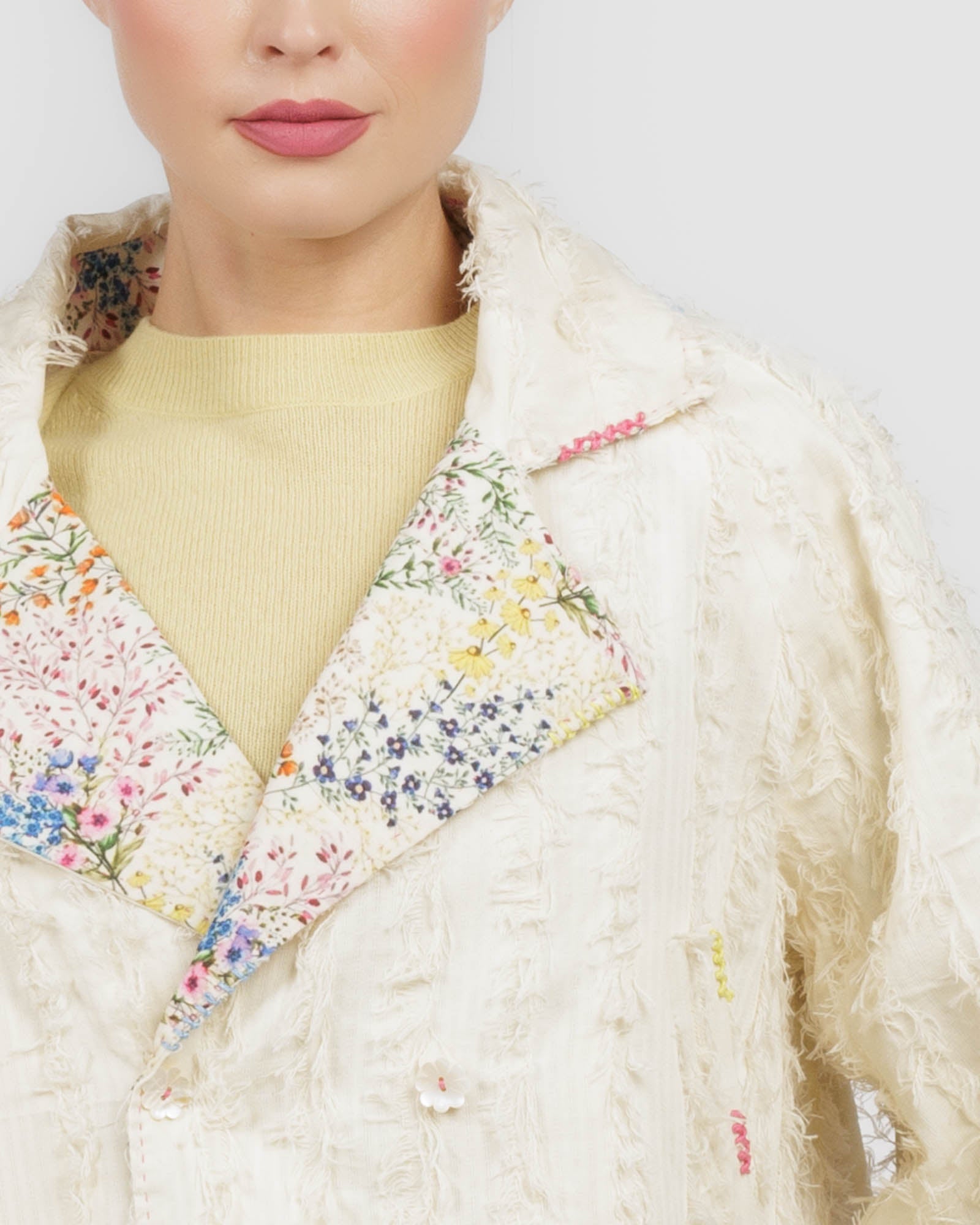 Embroidered Reversible Jacket