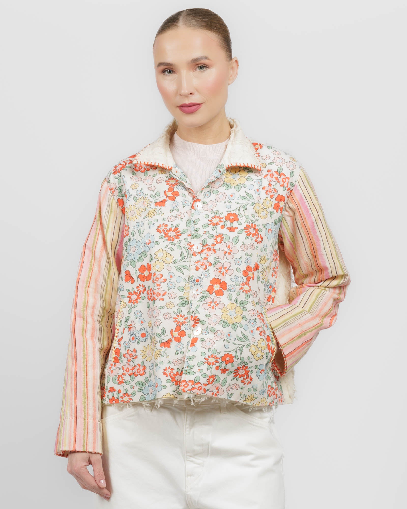 Embroidered Reversible Jacket