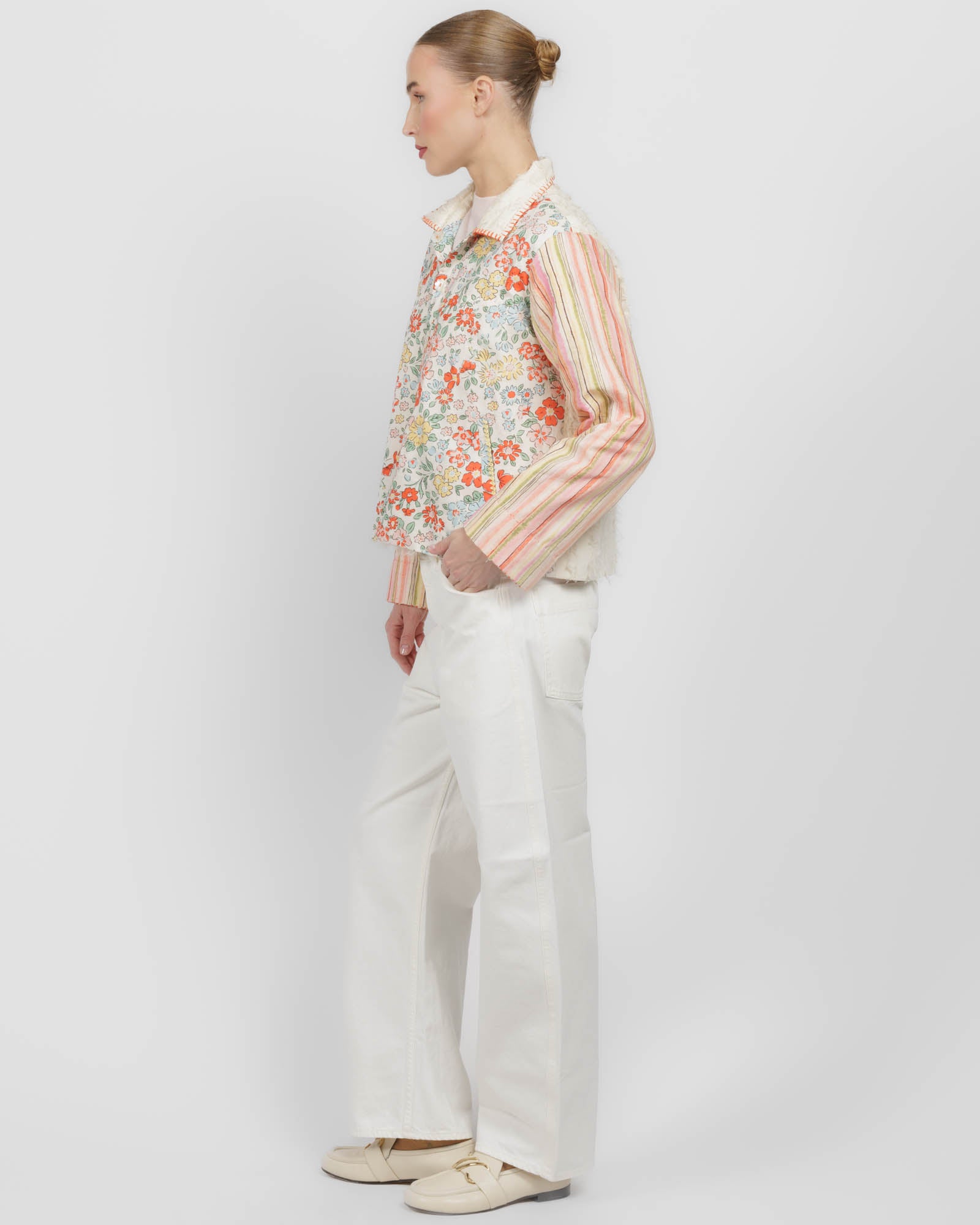 Embroidered Reversible Jacket