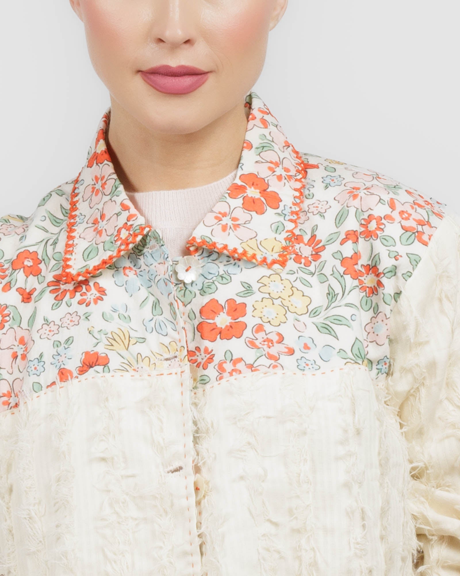 Embroidered Reversible Jacket