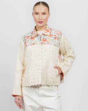 Embroidered Reversible Jacket