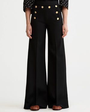 Nautical Wide Leg Pant
