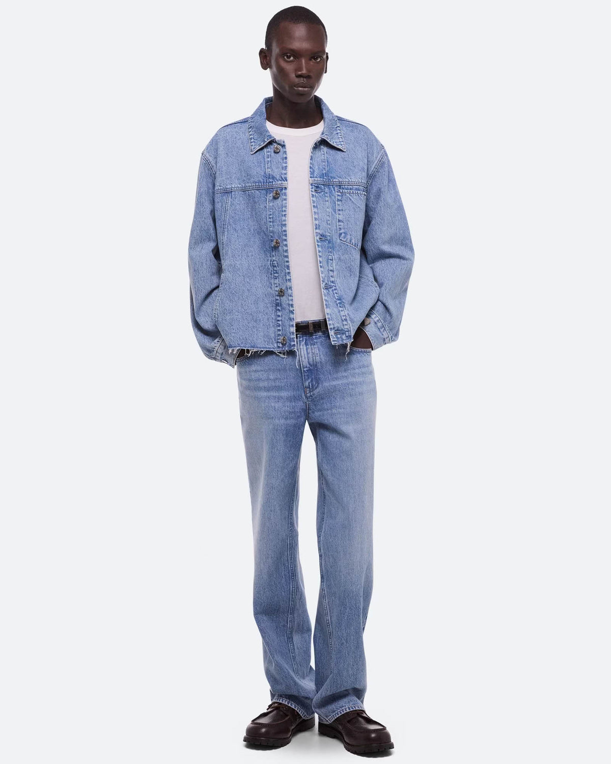 HELMUT LANG Crop Trucker Jacket