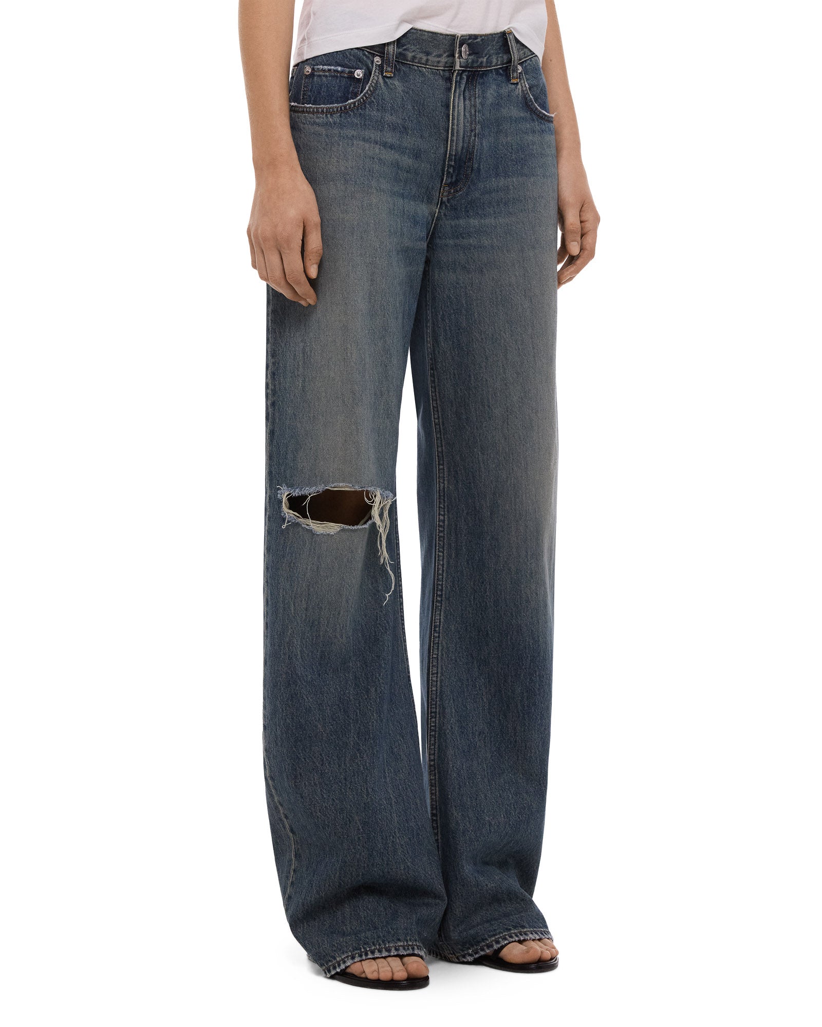 Relaxed Destroyed Jean