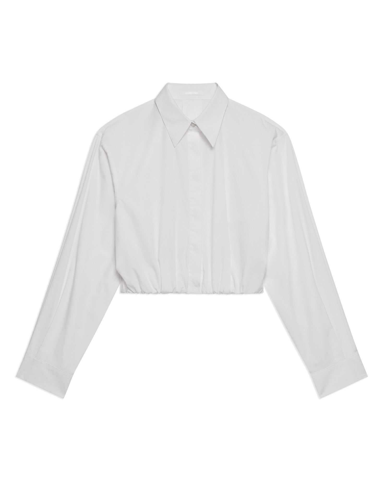 Cropped Gathered Shirt