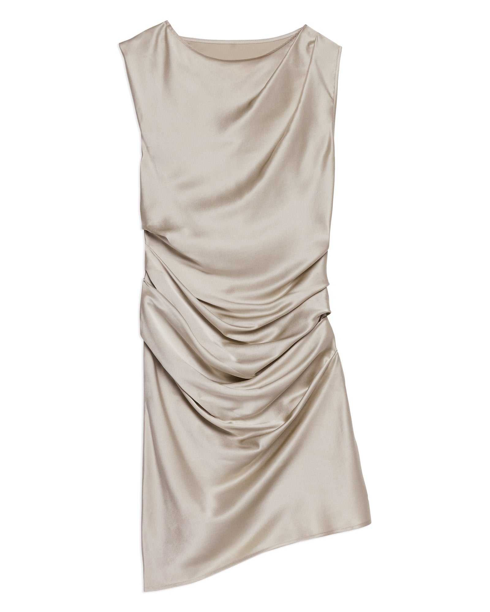 Silk Drape Dress