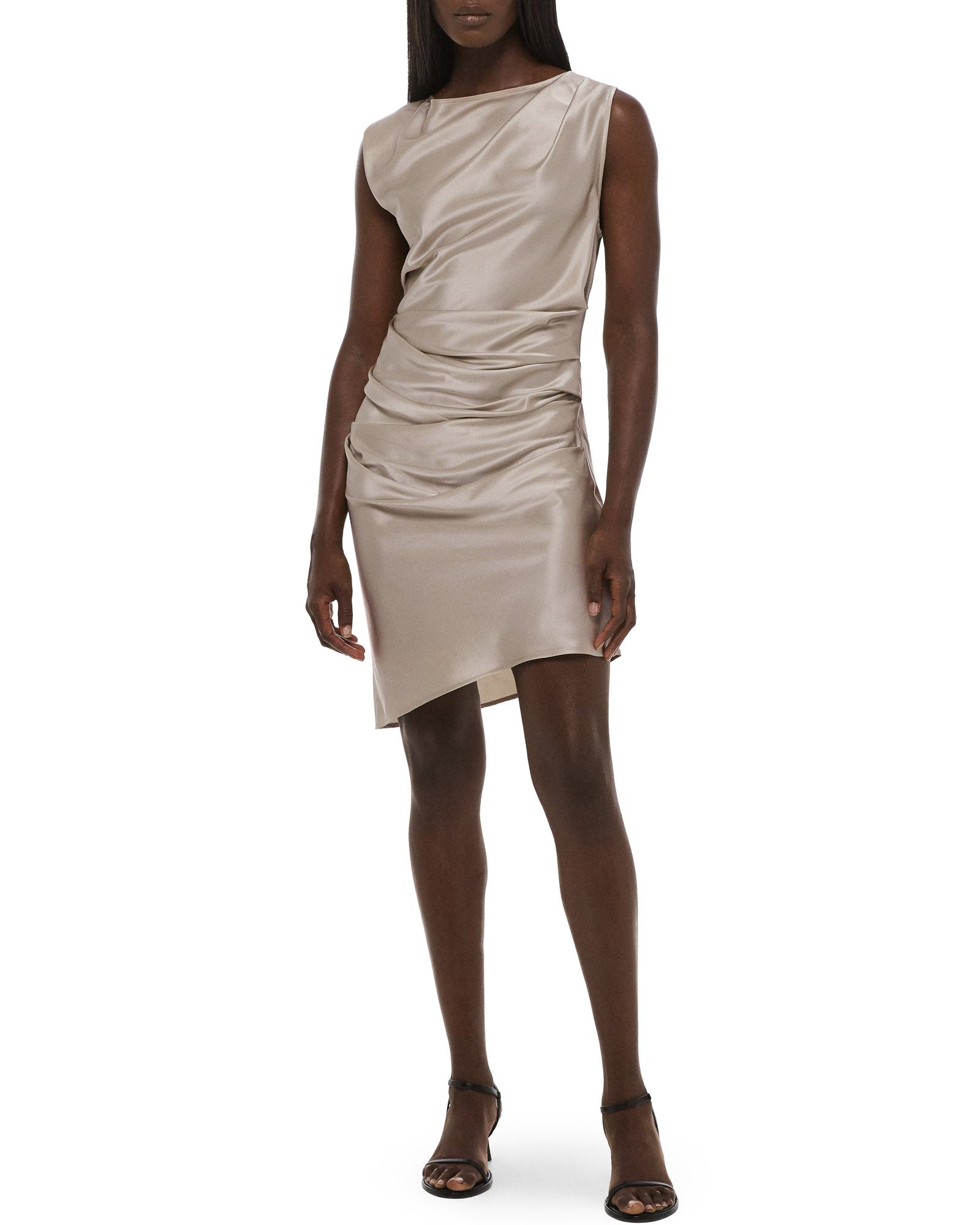 Silk Drape Dress
