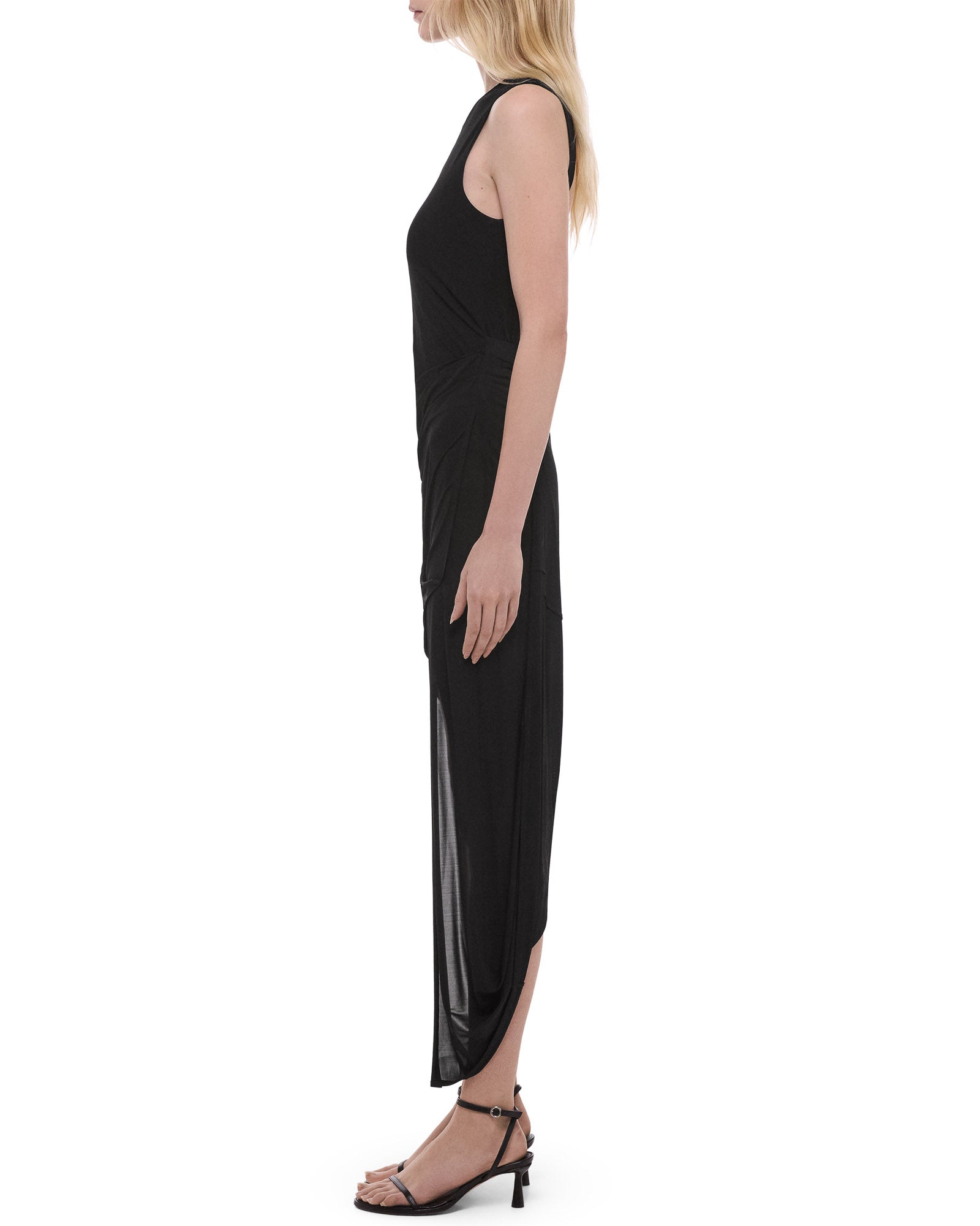 Twist Drape Dress