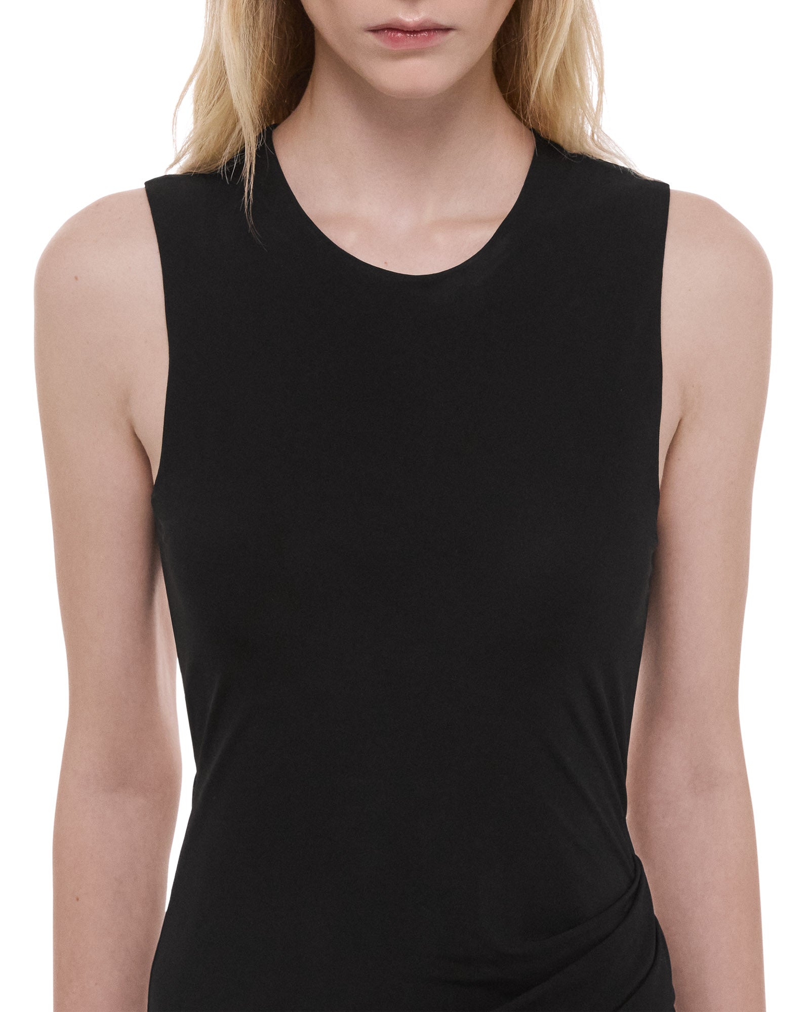 Twist Drape Dress