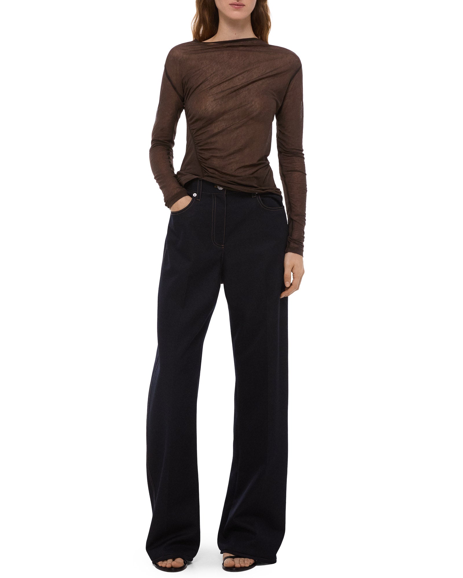 Seamed Wind Top